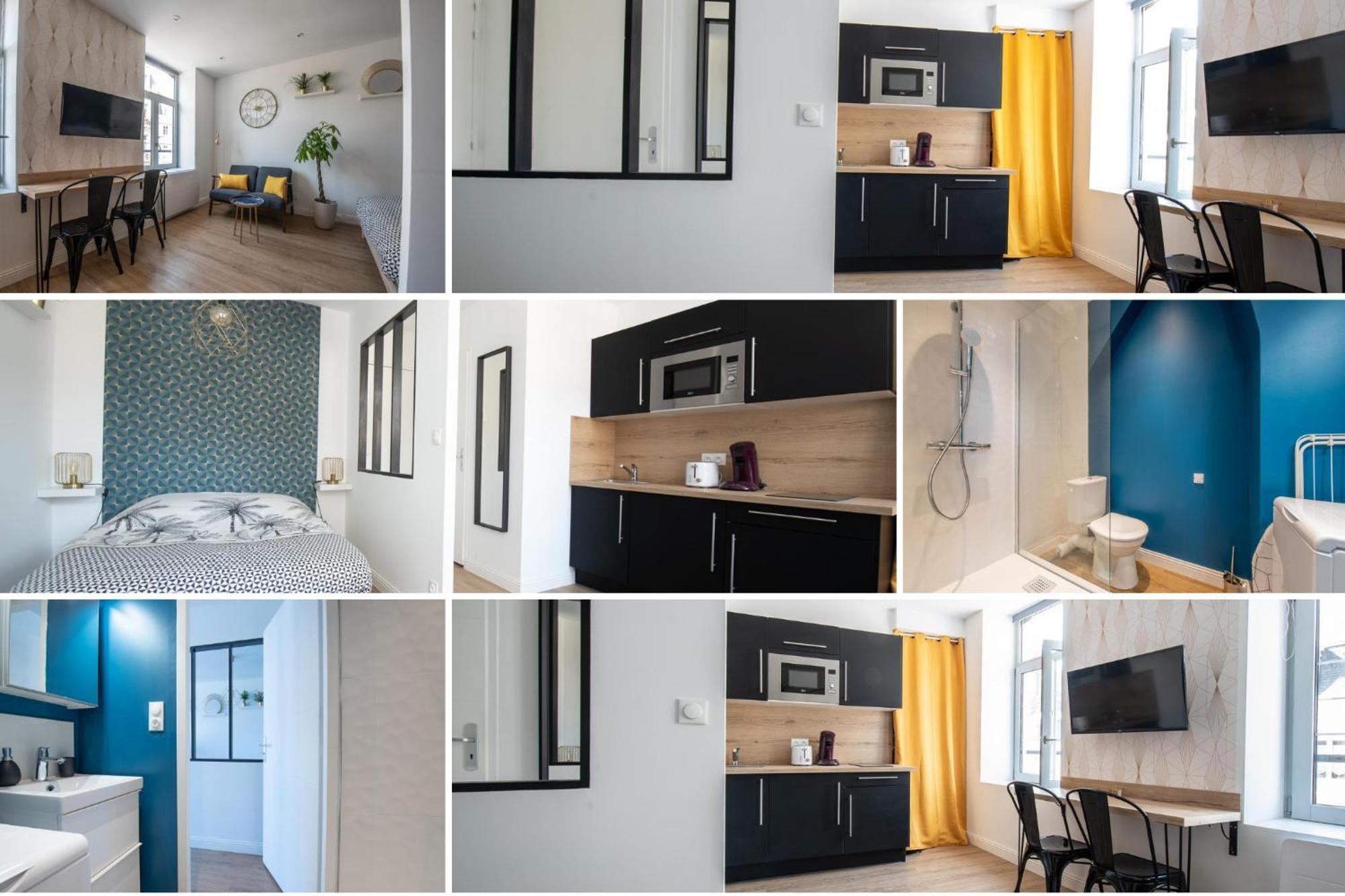 Au Nouveau Boulonnais - 4 Appartements Charmants Pour Couples, Familles Et Groupe D'Amis, Vieille Ville Et Centre Ville De Boulogne Sur Mer Exterior foto