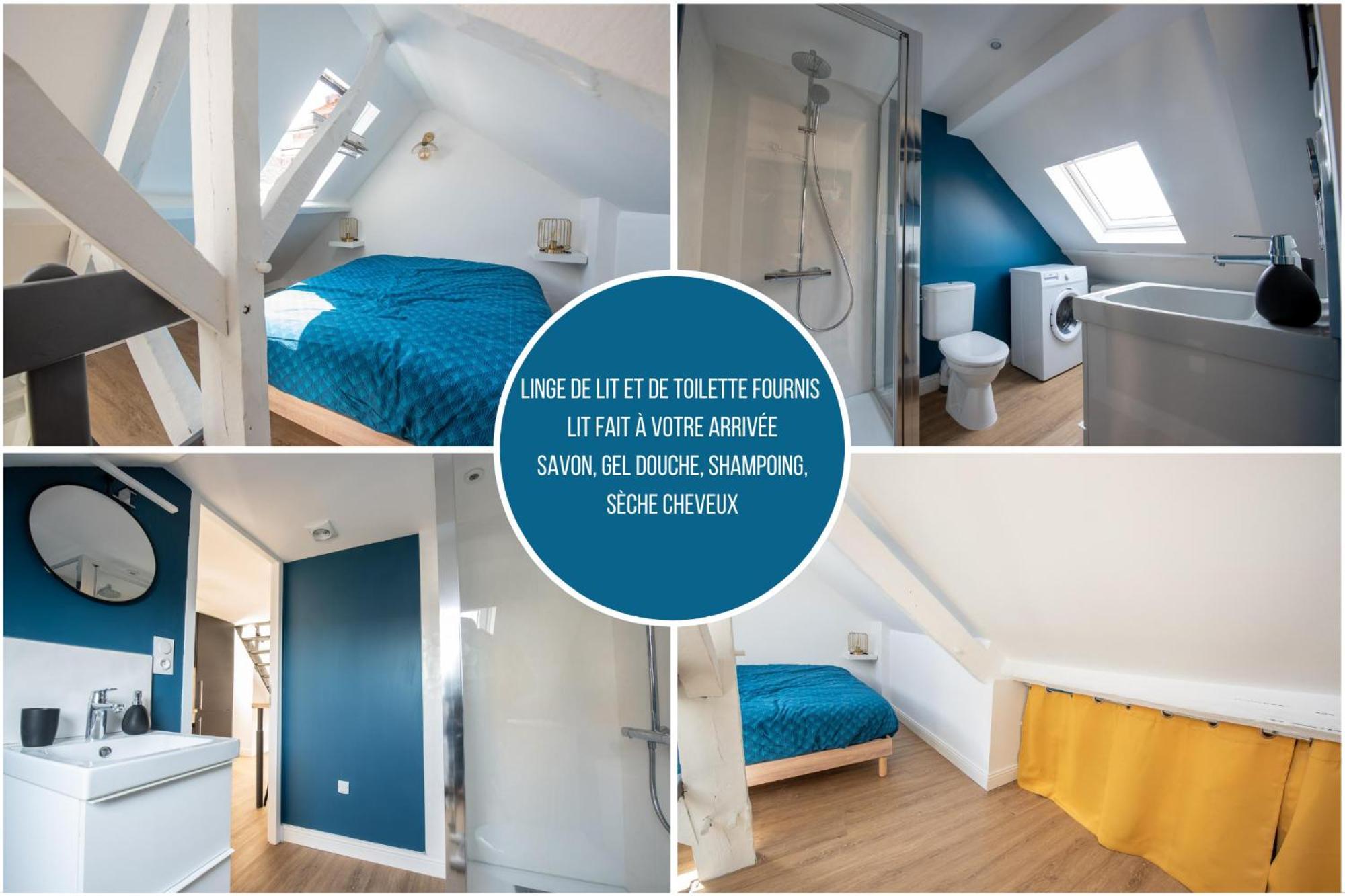 Au Nouveau Boulonnais - 4 Appartements Charmants Pour Couples, Familles Et Groupe D'Amis, Vieille Ville Et Centre Ville De Boulogne Sur Mer Exterior foto
